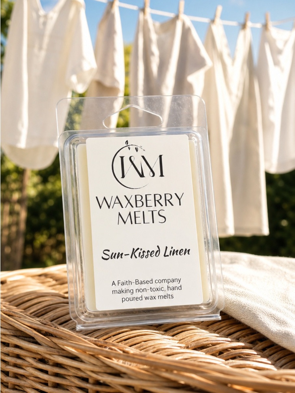 Hand Crafted Sun-Kissed Linen Scented Wax Melts